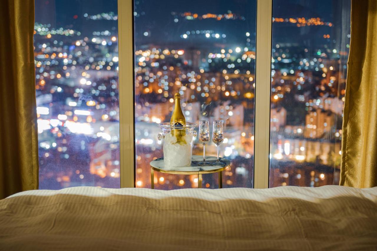 Sky Deluxe 3 Fitness & Spa Lejlighed Skopje Eksteriør billede