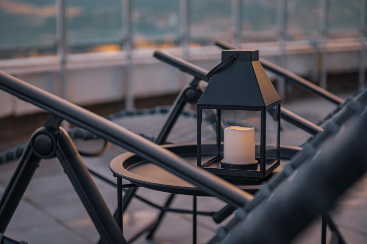 Sky Deluxe 3 Fitness & Spa Lejlighed Skopje Eksteriør billede